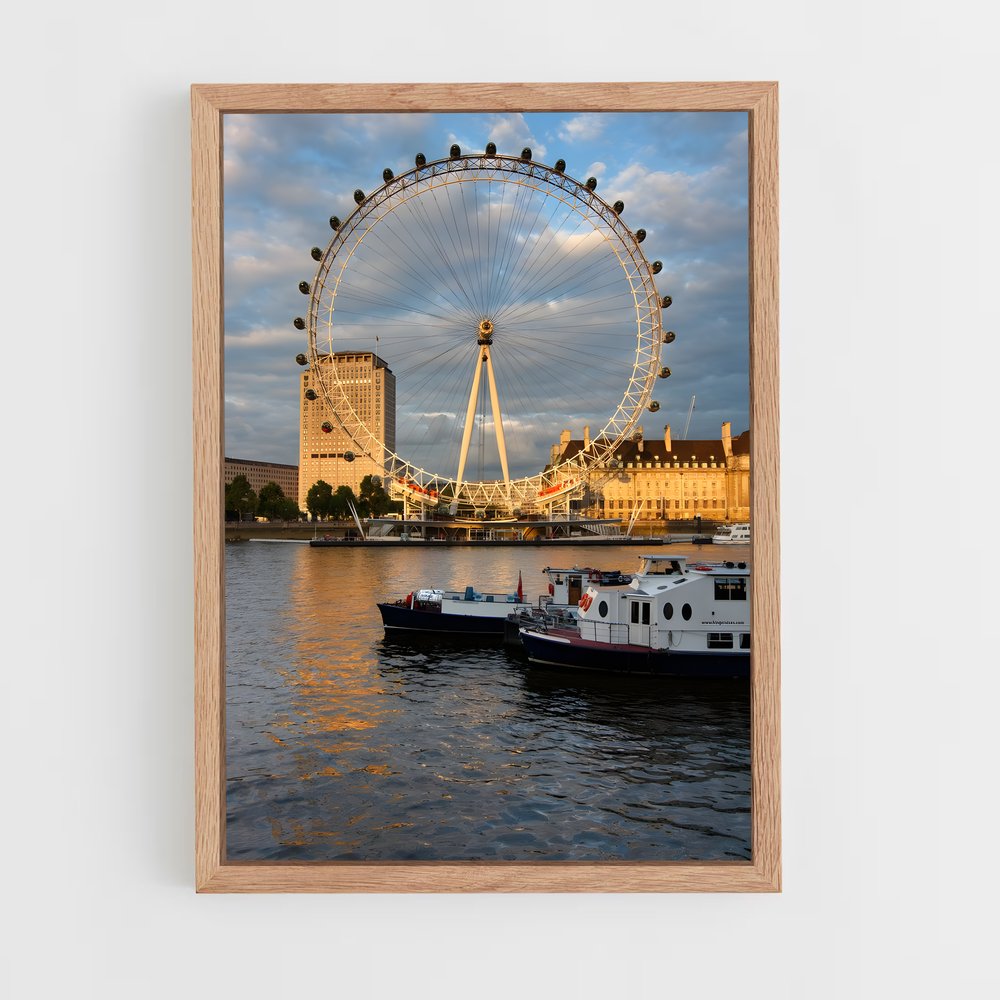 ap-london eye-1 cadre Bois clair