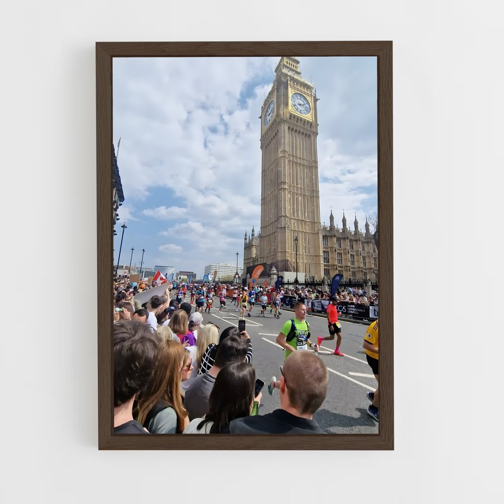 ap-london marathon-2 cadre Bois foncé