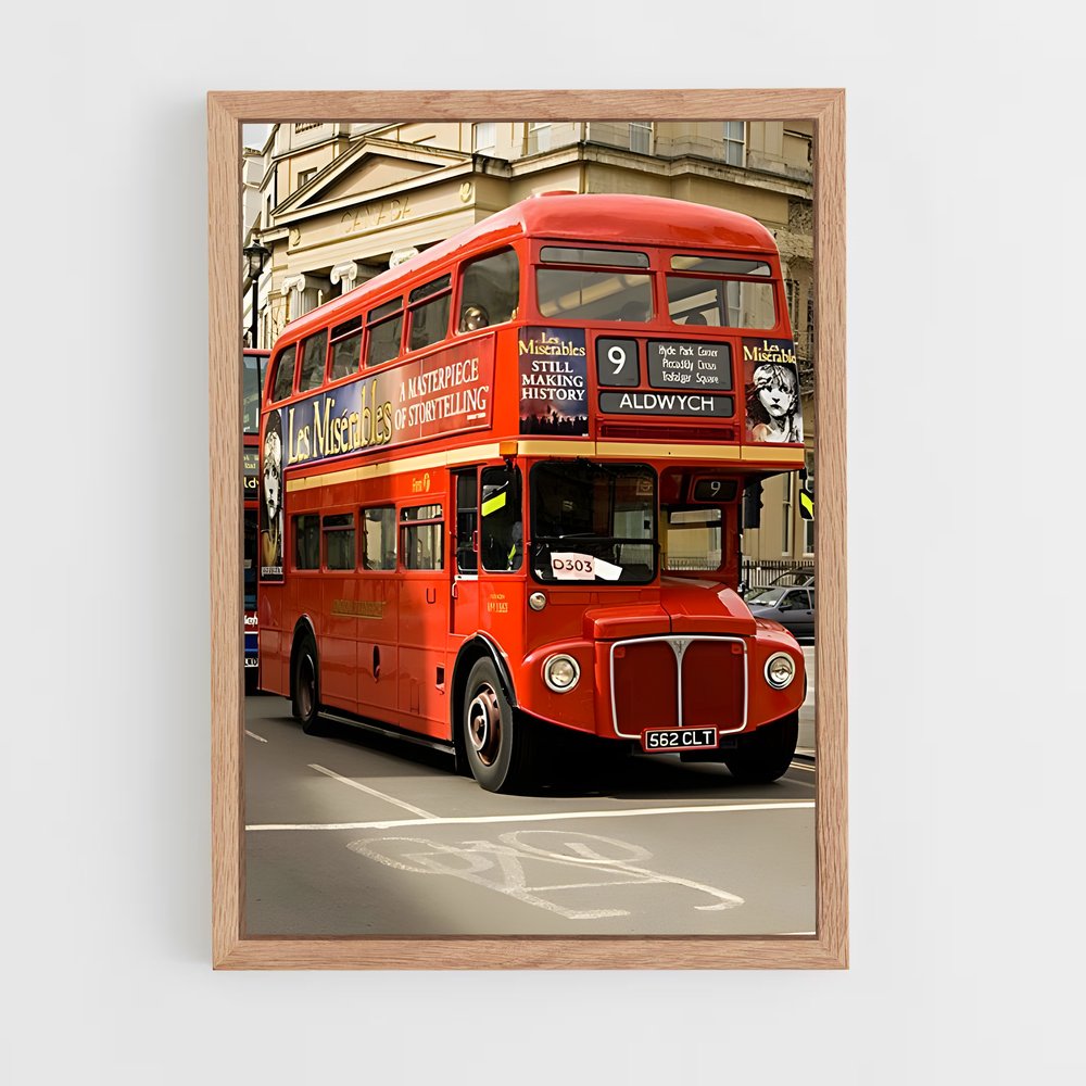 ap-london routemaster-1 cadre Bois clair