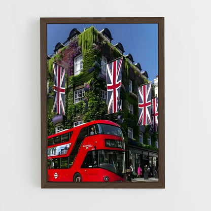 ap-london routemaster-2 cadre Bois foncé