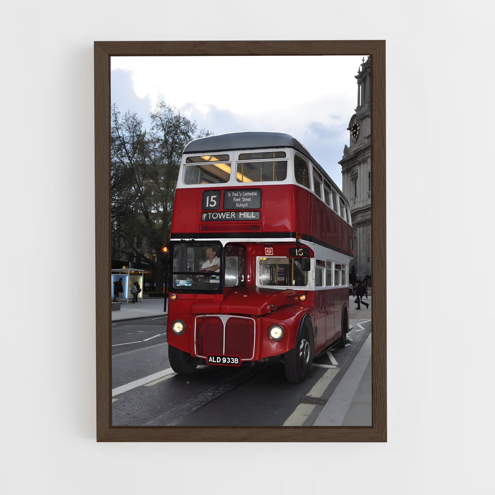 ap-london routemaster-3 cadre Bois foncé
