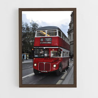 ap-london routemaster-3 cadre Bois foncé