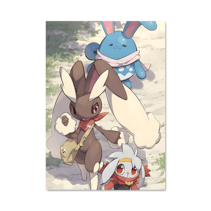 Poster Lopunny en Folie