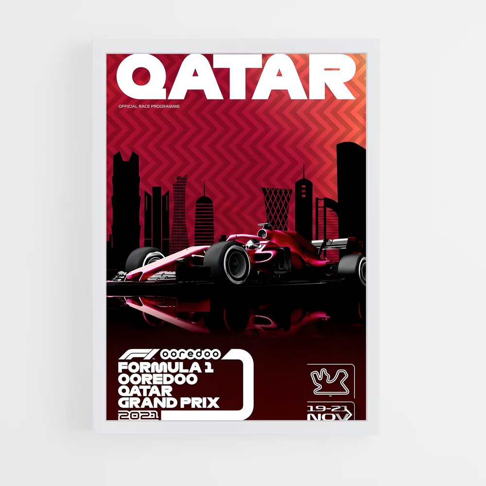 ap-losail international circuit qatar-1 cadre Blanc