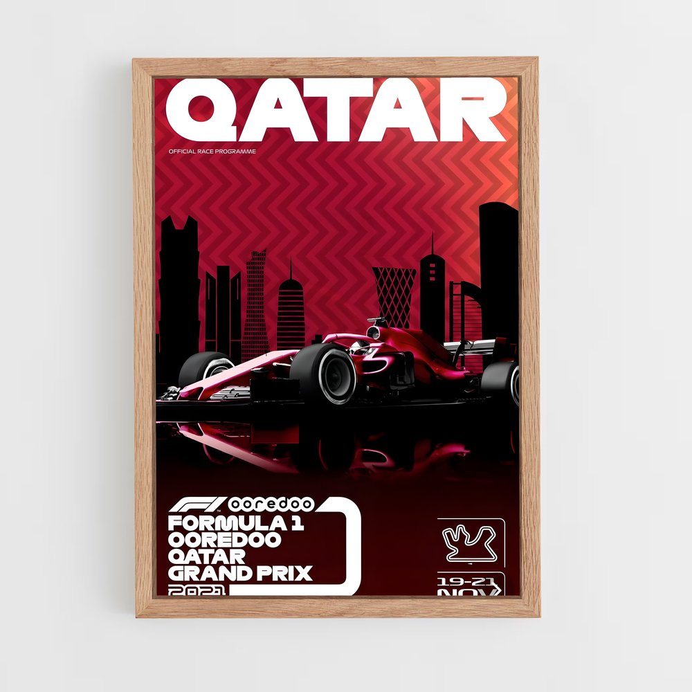 ap-losail international circuit qatar-1 cadre Bois clair