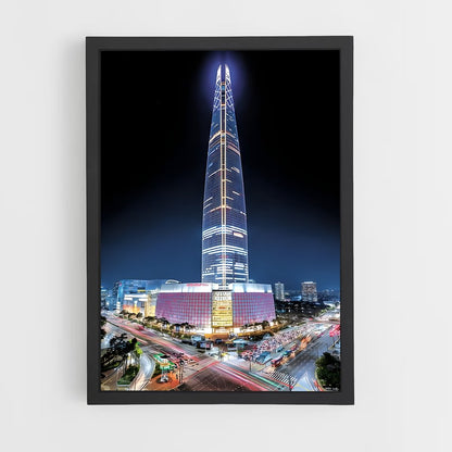 ap-lotte world tower-1 cadre Noir