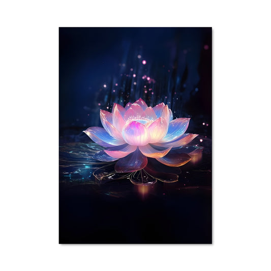 Poster Lotus Éthéré