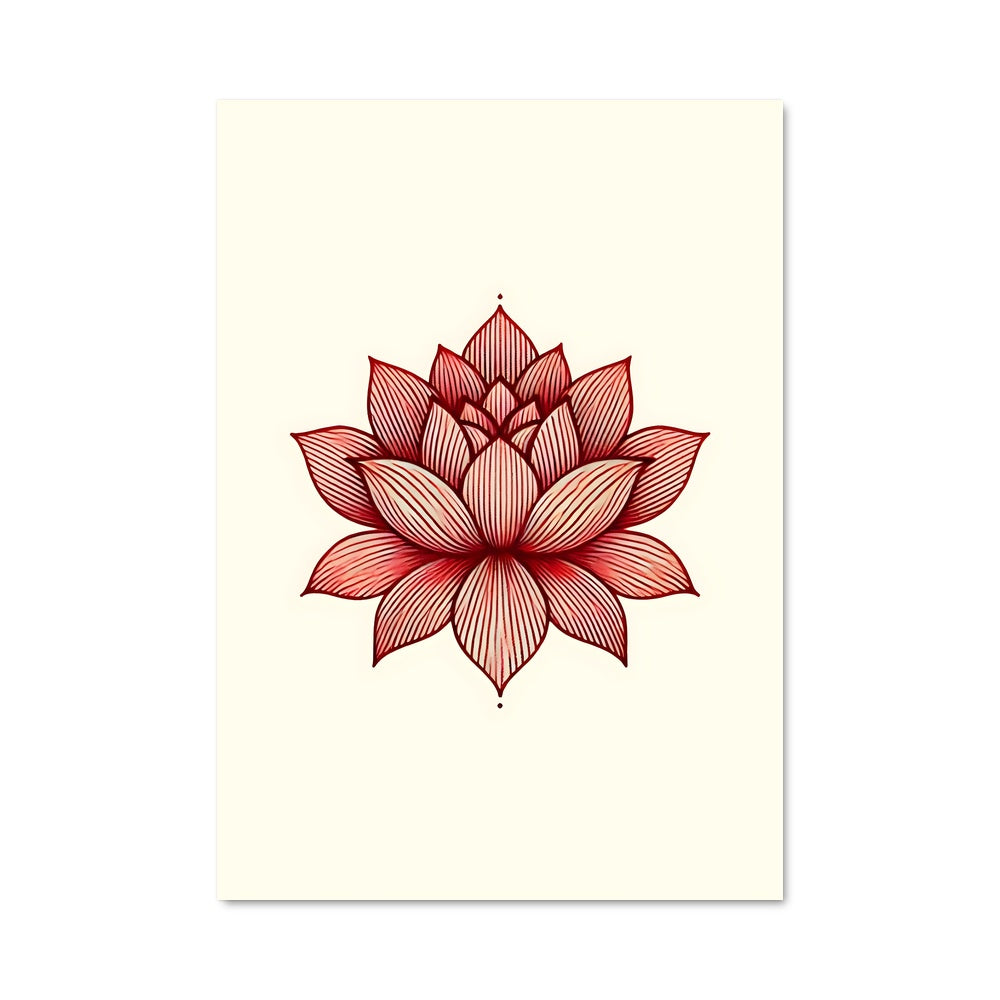 Poster Fleur Éclatante