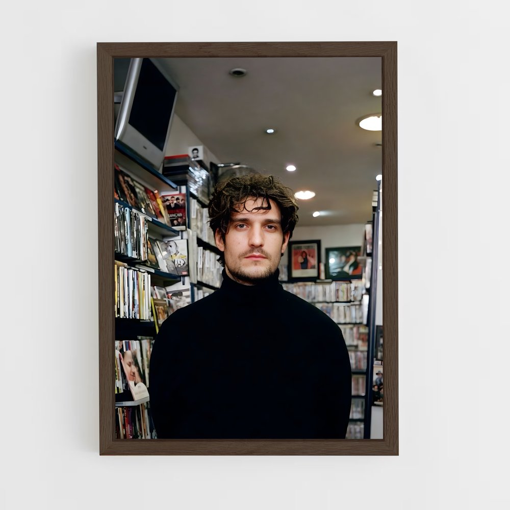 ap-louis garrel-2 cadre Bois foncé