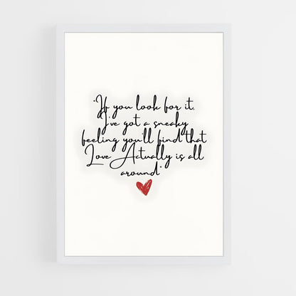 ap-love actually-3 cadre Blanc