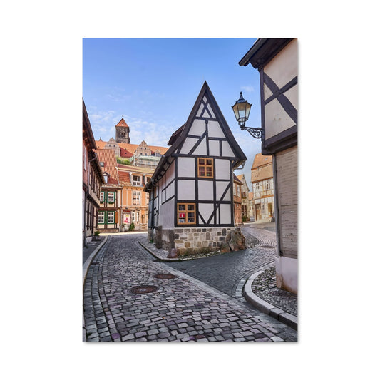 Poster Lubeck old town 90618