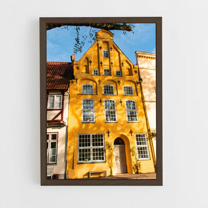 ap-lubeck old town-2 cadre Bois foncé