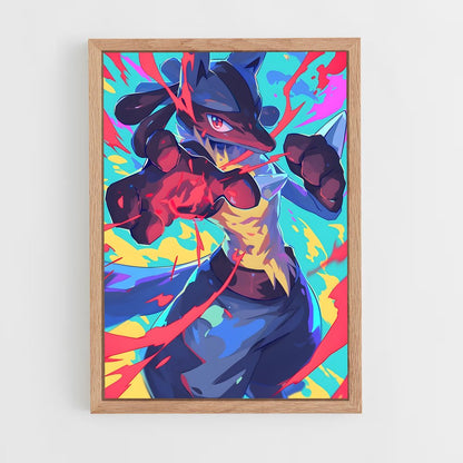 ap-lucario-3 cadre Bois clair