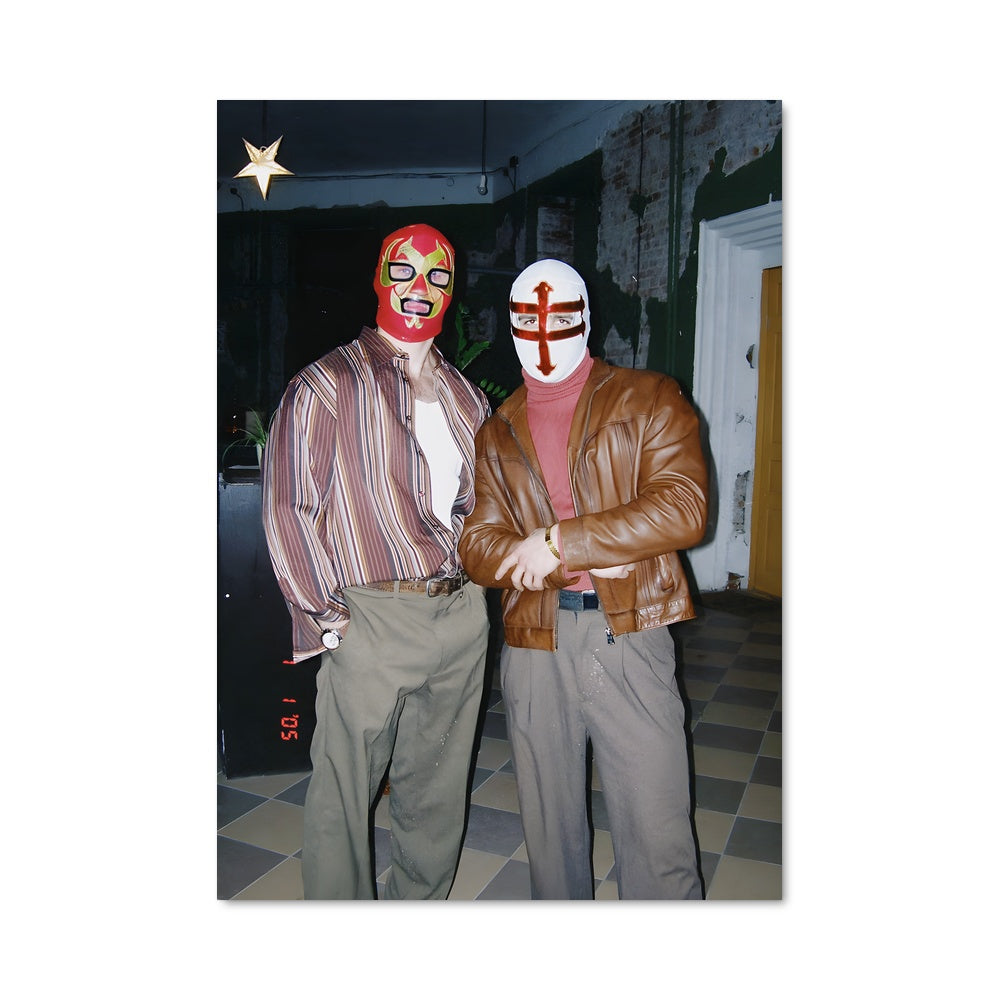 Poster Luchadores en Action