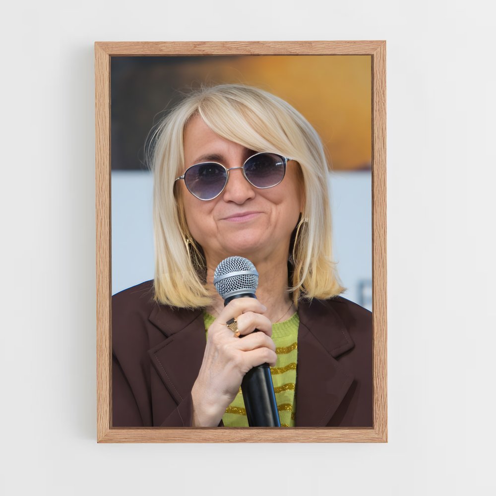ap-luciana littizzetto-1 cadre Bois clair