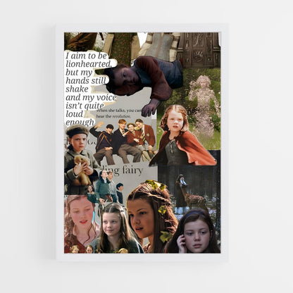 ap-lucy pevensie-2 cadre Blanc