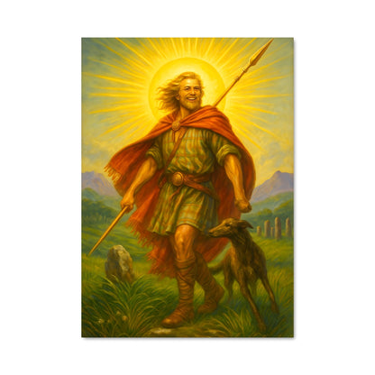 Poster Le Chasseur et Son Compagnon