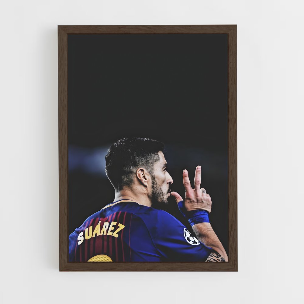 ap-luis suarez-7 cadre Bois foncé