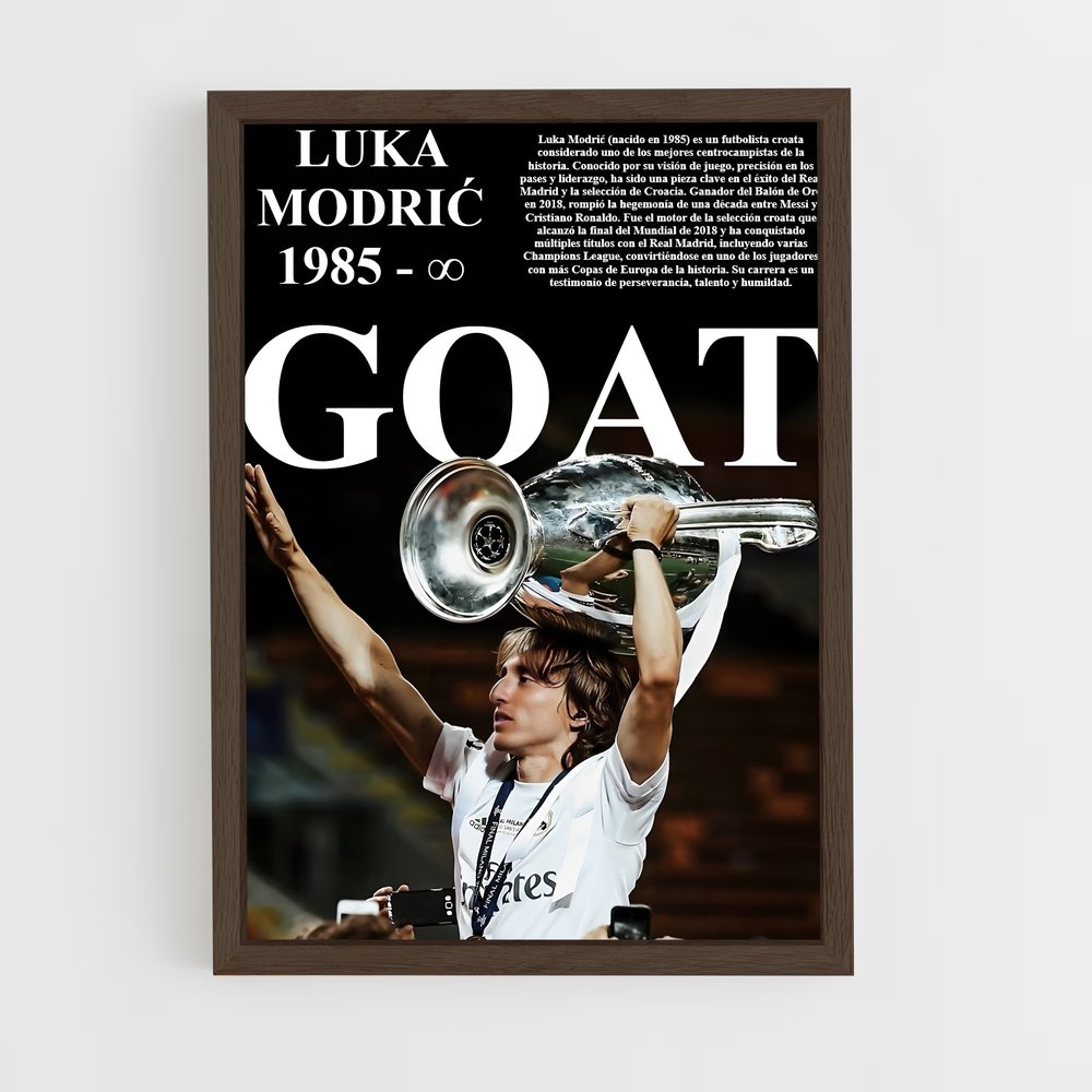 ap-luka modric-3 cadre Bois foncé