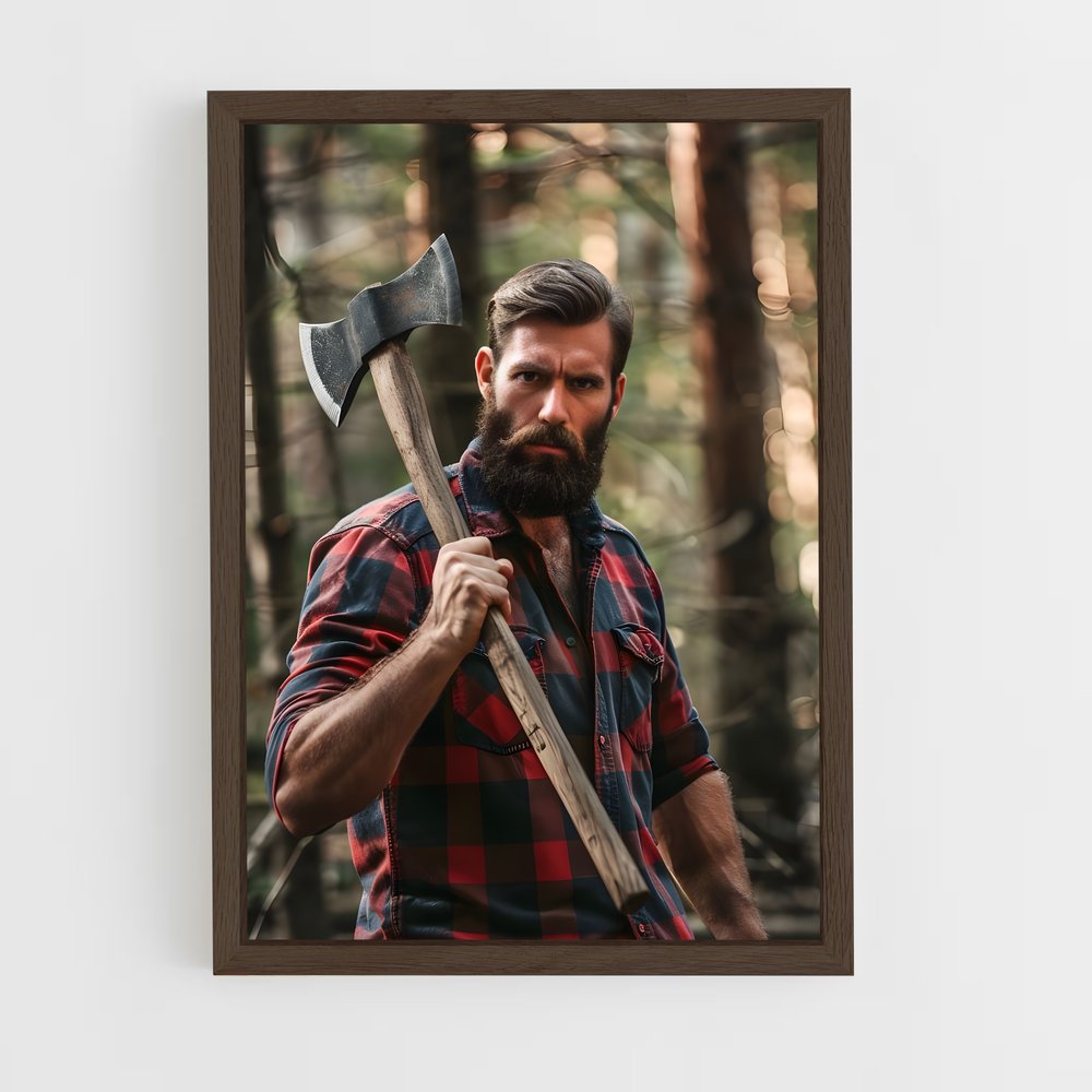 ap-lumberjack-1 cadre Bois foncé