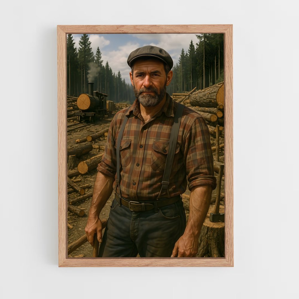 ap-lumberjack-3 cadre Bois clair