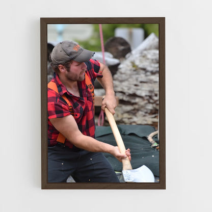 ap-lumberjack-7 cadre Bois foncé