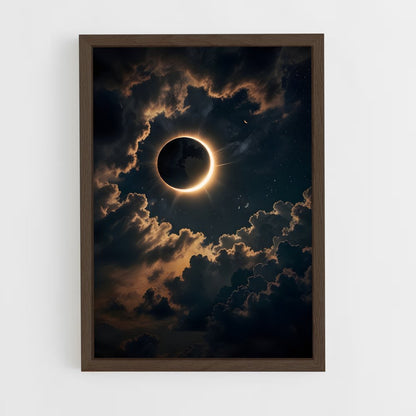 ap-lunar eclipse-1 cadre Bois foncé