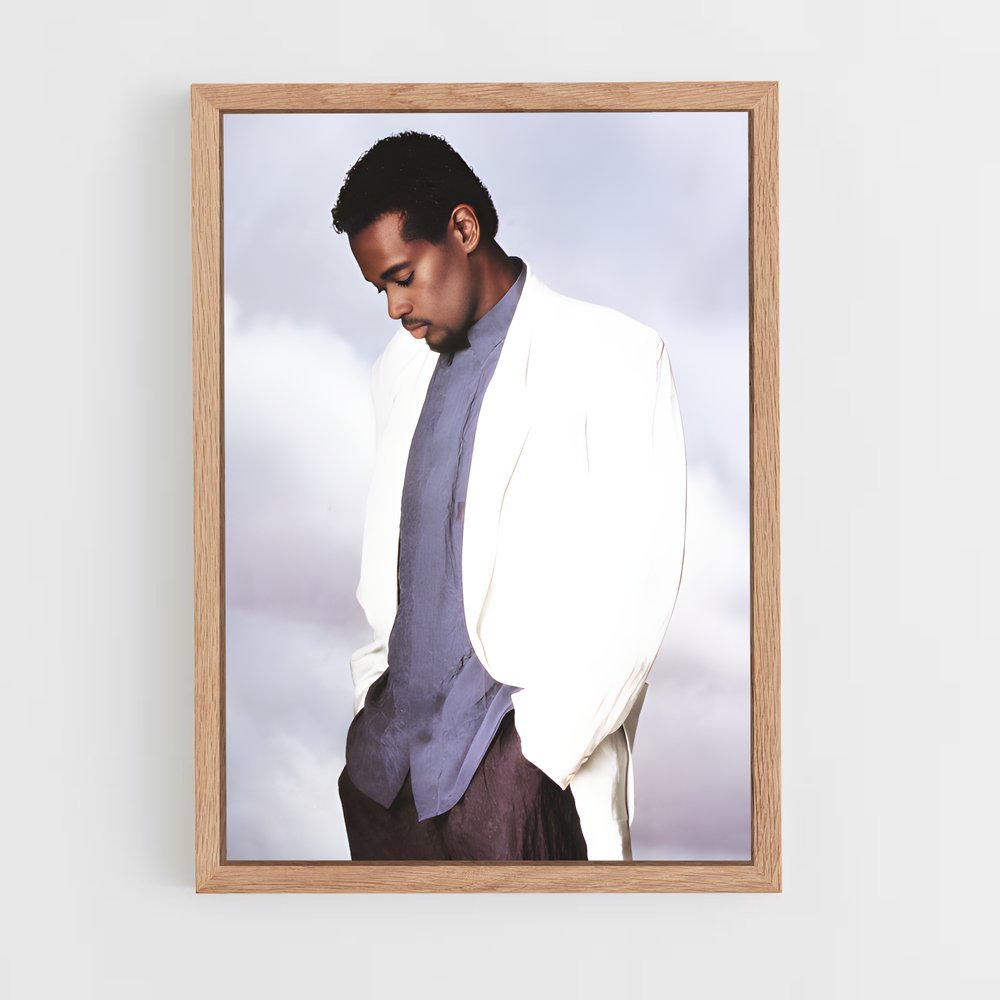 ap-luther vandross-3 cadre Bois clair