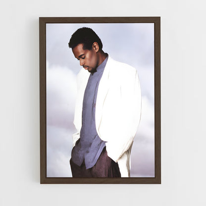 ap-luther vandross-3 cadre Bois foncé