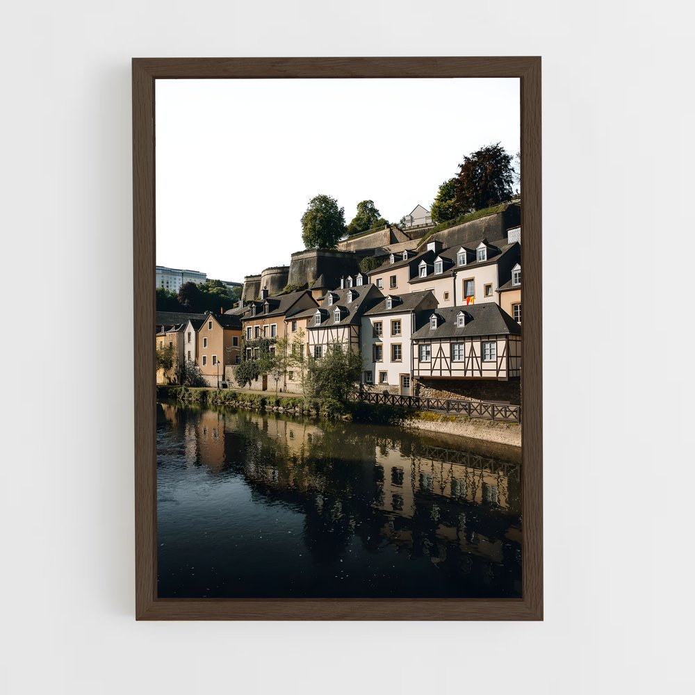 ap-luxembourg city-1 cadre Bois foncé