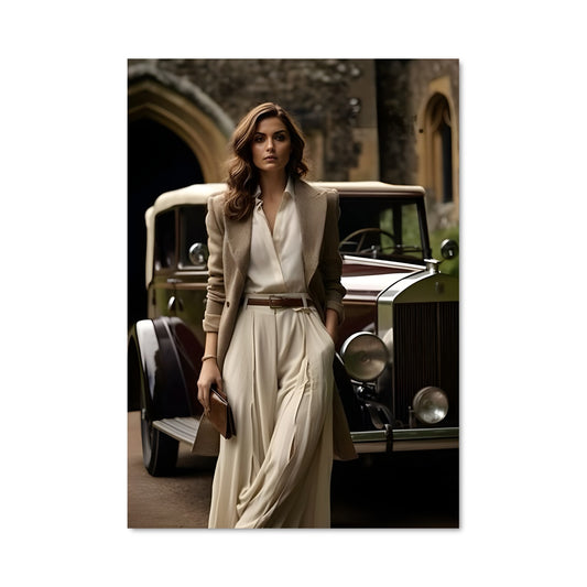 Poster Chic et Moteurs
