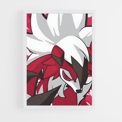 ap-lycanroc-5 cadre Blanc
