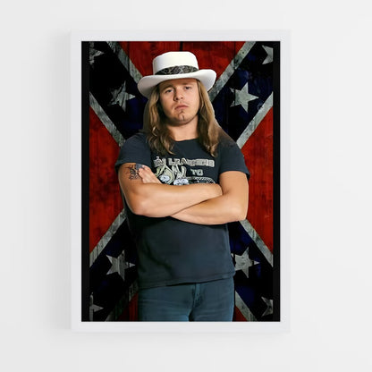 ap-lynyrd skynyrd-6 cadre Blanc