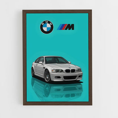 ap-m3 e46-3 cadre Bois foncé
