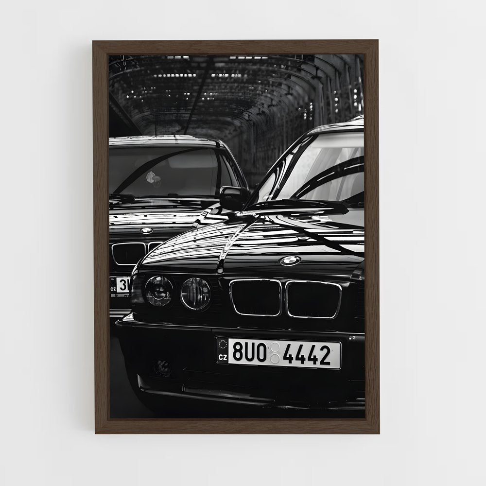 ap-m5 e34-2 cadre Bois foncé