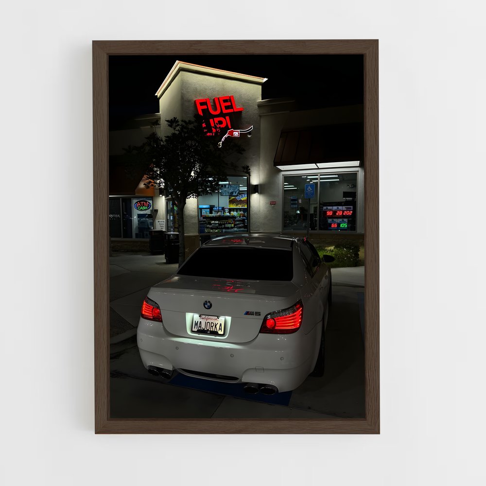 ap-m5 e60-4 cadre Bois foncé