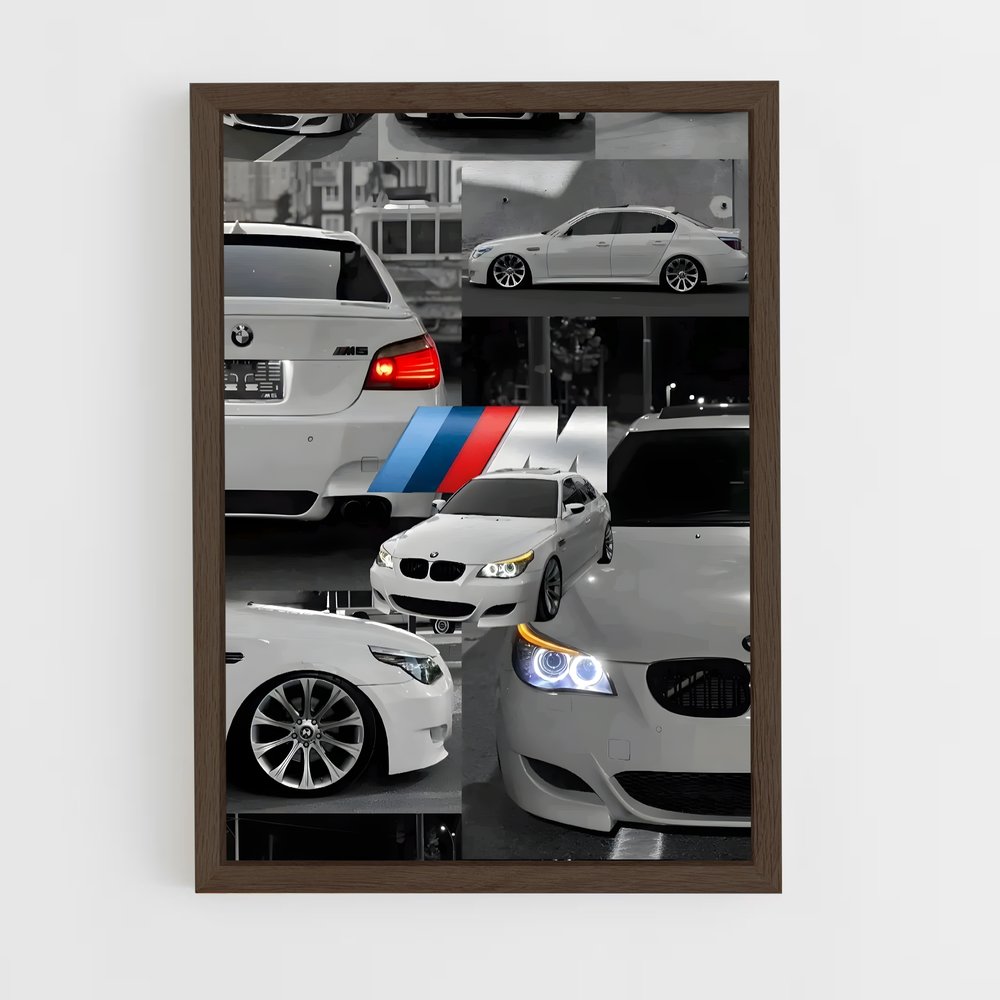 ap-m5 e60-5 cadre Bois foncé