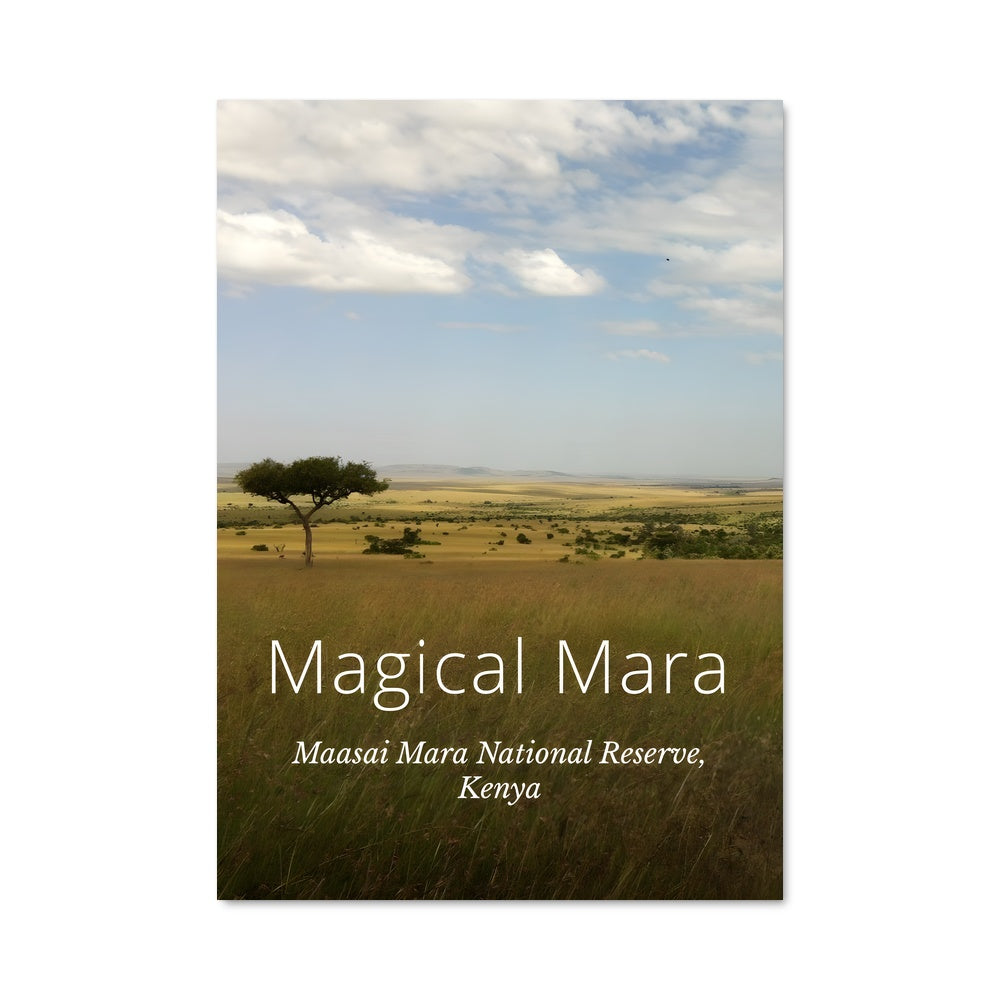 Poster Le Baobab de Maasai Mara