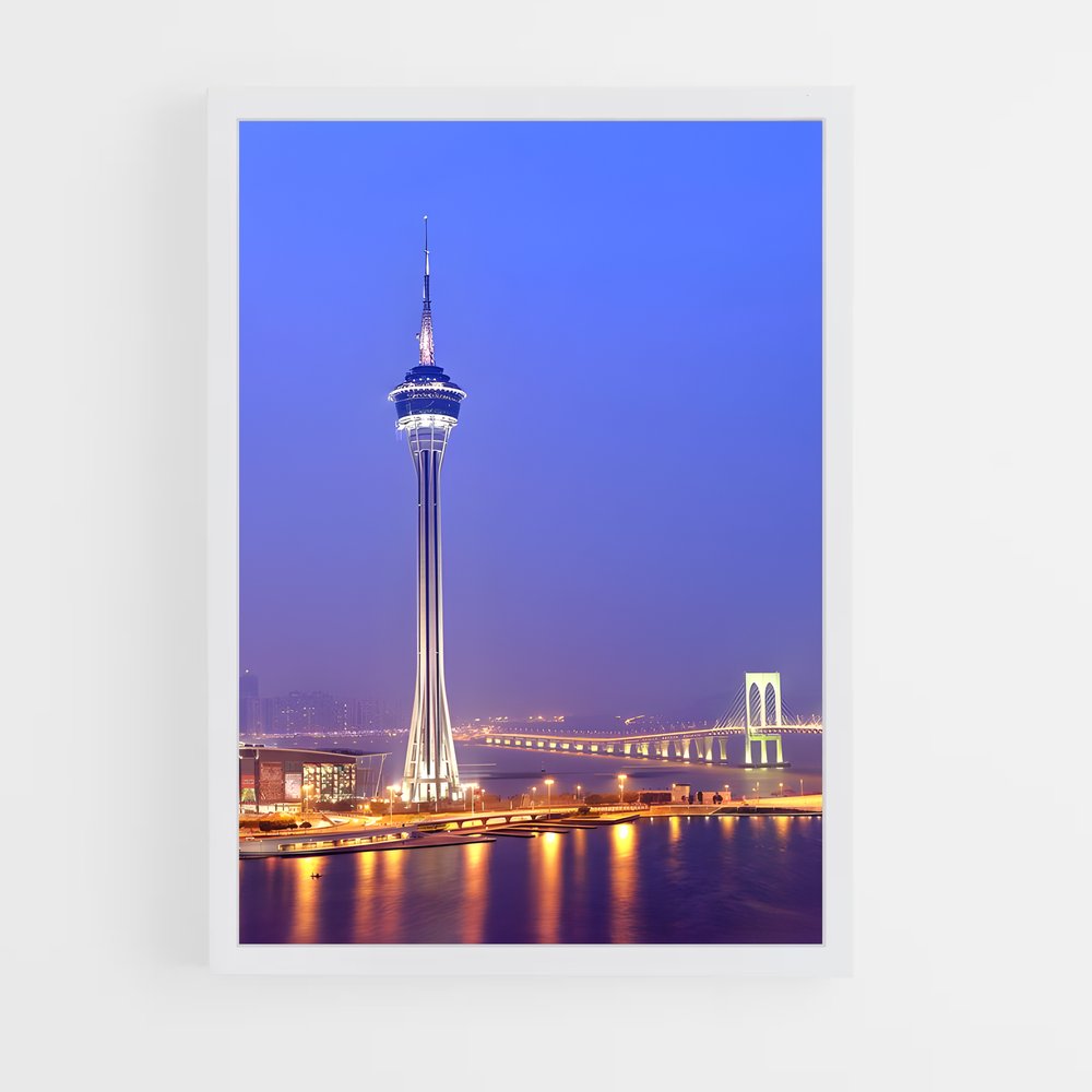 ap-macau tower bungee-5 cadre Blanc