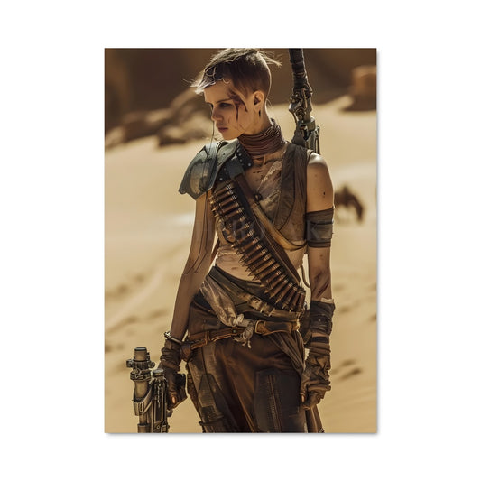 Poster Femme du Désert