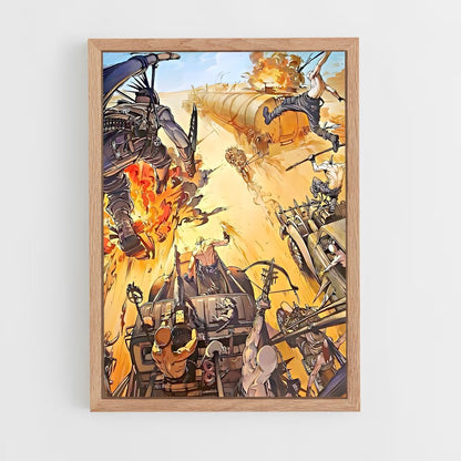 ap-mad max-7 cadre Bois clair