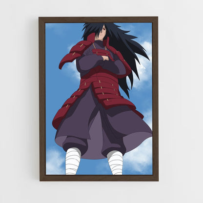 ap-madara uchiha-5 cadre Bois foncé