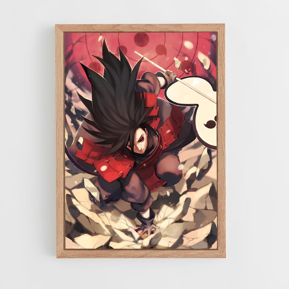 ap-madara uchiha-6 cadre Bois clair