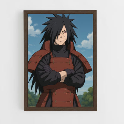ap-madara uchiha-7 cadre Bois foncé