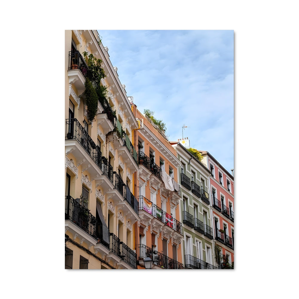 Poster Couleurs de Madrid