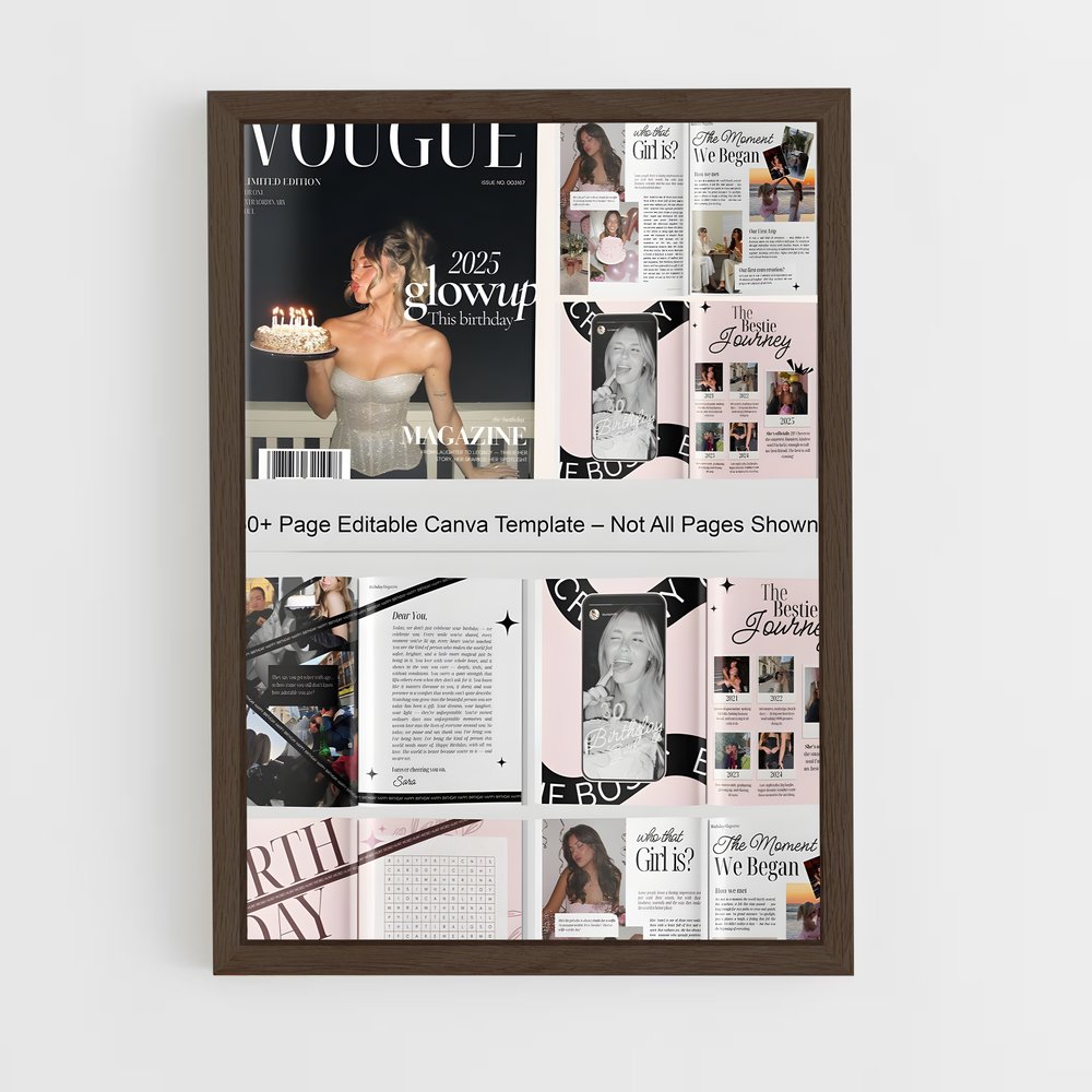 ap-magazines-2 cadre Bois foncé