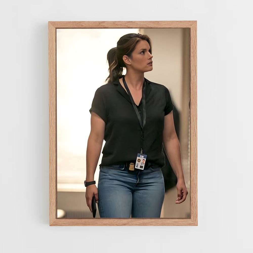 ap-maggie hart-3 cadre Bois clair