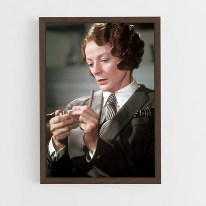 ap-maggie smith-3 cadre Bois foncé