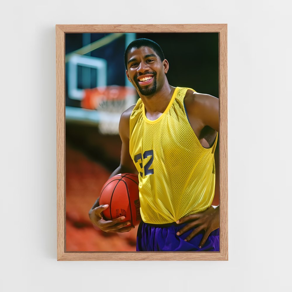 ap-magic johnson-6 cadre Bois clair