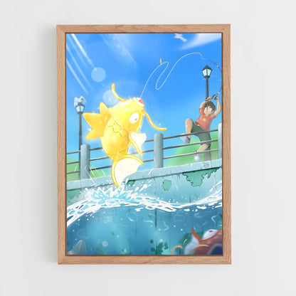 ap-magikarp-4 cadre Bois clair
